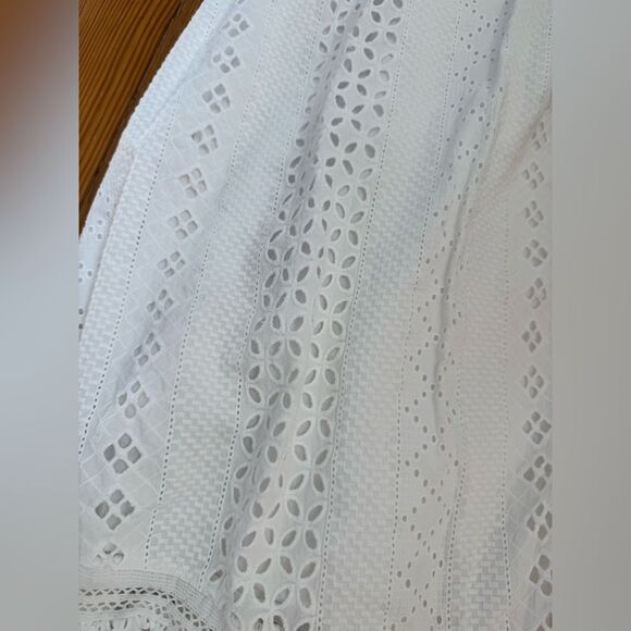 J Crew Eyelet Wrap Dress - Picture 5 of 13